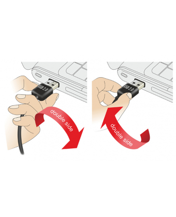 DeLOCK EASY USB 2.0-A > mini USB czarny 3m - Wtyk/Wtyk