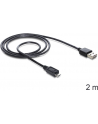 DeLOCK EASY USB2.0-A>Micro-B Wtyk/Wtyk 2m czarny - nr 11