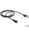 DeLOCK EASY USB2.0-A>Micro-B Wtyk/Wtyk 2m czarny - nr 20