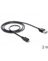 DeLOCK EASY USB2.0-A>Micro-B Wtyk/Wtyk 2m czarny - nr 5