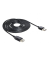 DeLOCK EASY USB2.0 A Wtyk-Gniazdo - czarny 3m - nr 18
