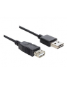 DeLOCK EASY USB2.0 A Wtyk-Gniazdo - czarny 5m - nr 18