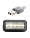 DeLOCK EASY USB2.0 A Wtyk-Gniazdo - czarny 5m - nr 25