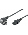 goobay - kabel zasilający do komputera stacjonarnego - 1.5m - czarny - nr 15