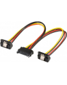 goobay Stromadapter SATA - 2x SATA 90 stopni - Sprzęgacz > 2xStecker 90 stopni - nr 5