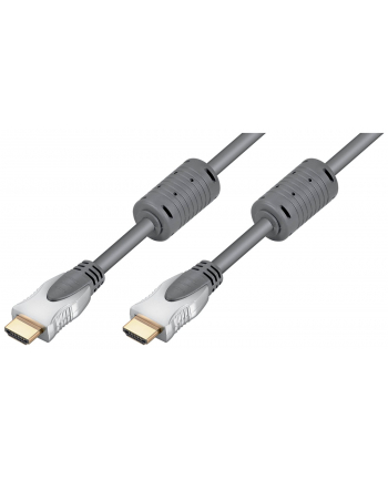 Home Theater kabel HDMI - srebrny - 1m