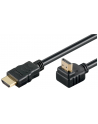 Kabel HDMI High Speed - kątowy - czarny - 3m - nr 1