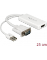 DeLOCK Adapter - VGA + USB - HDMI - nr 14
