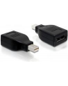 DeLOCK Adapter - miniDisplayPort - DisplayPort - czarny - nr 13