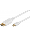 goobay - DisplayPort na miniDisplayPort  - biały - 1 m - nr 1