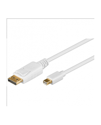 goobay - DisplayPort na miniDisplayPort  - biały - 2 m