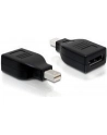 DeLOCK Adapter - miniDisplayPort - DisplayPort - czarny - nr 14