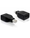 DeLOCK Adapter - miniDisplayPort - DisplayPort - czarny - nr 2