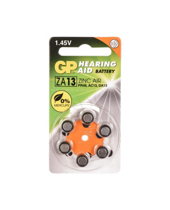 GP Battery GP Bateria do aparatów słuchowych PR48 blister 6szt.