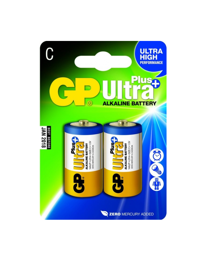 GP Battery GP Bateria alkaiczna LR14 blister 2szt. główny