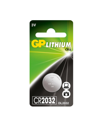 GP Battery GP Bateria guzikowa CR2032 blister 1szt.