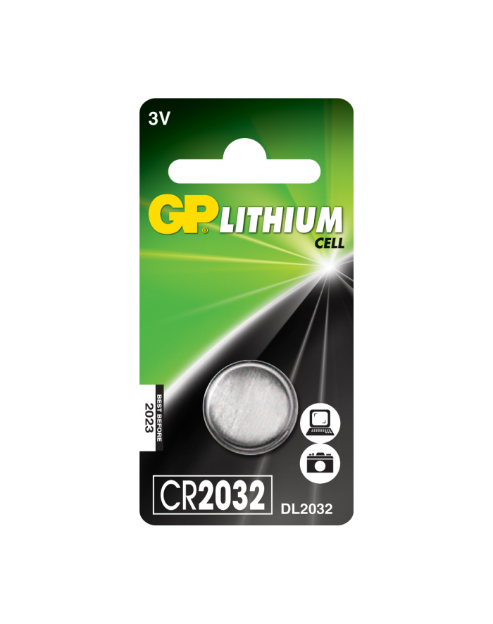 GP Battery GP Bateria guzikowa CR2032 blister 1szt. główny