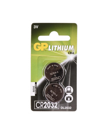 GP Battery GP Bateria guzikowa CR2032 blister 2szt.