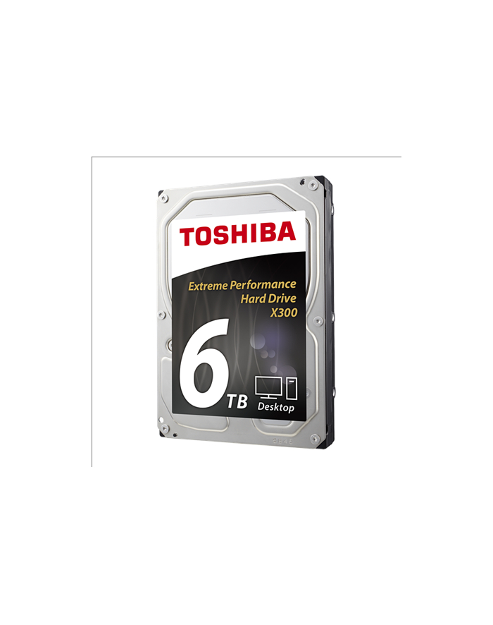 Dysk HDD Toshiba X300 3 5  6TB SATA III 128MB 7200obr/min główny