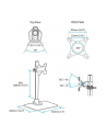 StarTech.com MONITOR STAND W/ CABLE HOOK SWIVEL MONITOR STAND - nr 5