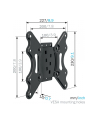 Vogel`s MNT 100 WALLMOUNT M FLAT Mount Massive  LEDLCD Wandhalter  19-37''  flach  200X200  50KG - nr 2