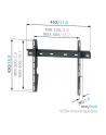 Vogel`s MNT 200 WALLMOUNT L FLAT Mount Massive  LEDLCD Wandhalter  32-55''  flach  400X400  80KG/ - nr 2