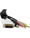 4X1 USB DVI KVM SWITCH StarTech.com 1,8 m 4-in-1 USB Dual Link DVI-D KVM-Switch Kabel mit Audio und Mikrofon - nr 4