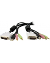 4X1 USB DVI KVM SWITCH StarTech.com 1,8 m 4-in-1 USB Dual Link DVI-D KVM-Switch Kabel mit Audio und Mikrofon - nr 9