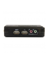 2 PORT USB KVM SWITCH W/ AUDIO StarTech.com 2 Port USB KVM Switch Kit mit Audio und Kabeln - 2-fach USB VGA Desktop Umschalter inkl. Kabel - nr 18