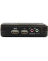 2 PORT USB KVM SWITCH W/ AUDIO StarTech.com 2 Port USB KVM Switch Kit mit Audio und Kabeln - 2-fach USB VGA Desktop Umschalter inkl. Kabel - nr 6