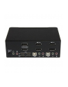 DISPLAYPORT USB KVM SWITCH StarTech.com 2 Port Dual DisplayPort USB KVM Switch mit Audio - DisplayPort Desktop KVM Umschalter mit USB Hub - 4xUSB Buchse 2xDP Buchse - nr 23