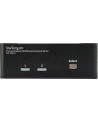 DISPLAYPORT USB KVM SWITCH StarTech.com 2 Port Dual DisplayPort USB KVM Switch mit Audio - DisplayPort Desktop KVM Umschalter mit USB Hub - 4xUSB Buchse 2xDP Buchse - nr 29