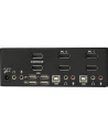 DISPLAYPORT USB KVM SWITCH StarTech.com 2 Port Dual DisplayPort USB KVM Switch mit Audio - DisplayPort Desktop KVM Umschalter mit USB Hub - 4xUSB Buchse 2xDP Buchse - nr 30