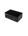 DISPLAYPORT USB KVM SWITCH StarTech.com 2 Port Dual DisplayPort USB KVM Switch mit Audio - DisplayPort Desktop KVM Umschalter mit USB Hub - 4xUSB Buchse 2xDP Buchse - nr 32