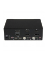 DISPLAYPORT USB KVM SWITCH StarTech.com 2 Port Dual DisplayPort USB KVM Switch mit Audio - DisplayPort Desktop KVM Umschalter mit USB Hub - 4xUSB Buchse 2xDP Buchse - nr 34