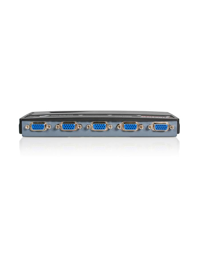 4 PORT PS/2 KVM SWITCH StarTech.com 4 Port VGA / PS/2 KVM Switch - PS/2 KVM Umschalter inkl. Kabel - 4 Port Desktop KVM Umschalter 1x PS/2 und 4x VGA Buchse główny