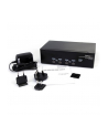DVI VGA KVM SWITCH StarTech.com 4 Port DVI KVM USB Switch - 4-fach DVI Umschalter mit USB Hub - nr 15