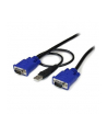 15 FT 2-IN-1 USB KVM CABLE StarTech.com 4,5m USB VGA KVM Kabel 2-in-1 - nr 10