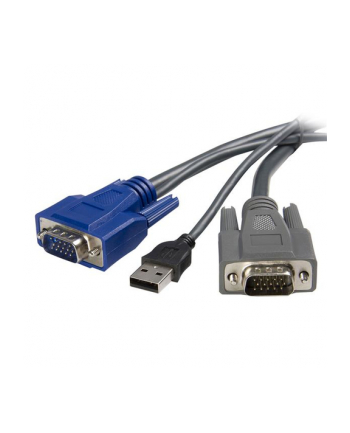 6 FT USB VGA 2-IN-1 KVM CABLE StarTech.com 1,8 m schlankes 2-in-1 USB VGA KVM-Kabel