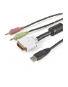 USB DVI KVM CABLE StarTech.com 1,8m 4-in-1 USB DVI KVM Kabel mit Audio und Mikrofon - USB DVI KVM Switch Kabel mit Audio - nr 30