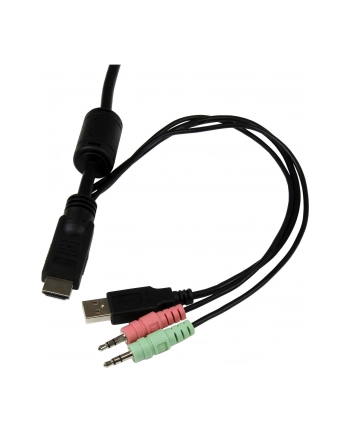 2 PORT HDMI CABLE KVM SWITCH StarTech.com 2 Port USB HDMI KVM Switch mit Audio und Fernschalter - Desktop Umschalter USB Powered - 1920x1200