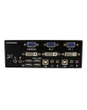 DVI VGA DUAL MONITOR KVM StarTech.com Dual DVI VGA 2 Port Monitor Audio Switch 2-fach KVM Umschalter USB 2.0 1920x1200 - 2 x USB 2.0 4 x DVI-I 4 x Klinke (Buchse) - nr 1