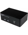 DISPLAYPORT USB KVM SWITCH StarTech.com 2 Port Dual DisplayPort USB KVM Switch mit Audio - DisplayPort Desktop KVM Umschalter mit USB Hub - 4xUSB Buchse 2xDP Buchse - nr 24
