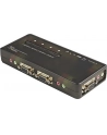 4 PORT USB KVM SWITCH und AUDI StarTech.com 4 Port VGA / USB KVM Switch inkl. Kabel und Audio - 4-fach VGA Desktop Umschalter - nr 25