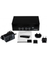 4 PORT DUAL DVI USB KVM SWITCH StarTech.com 4 Port Dual DVI USB KVM Switch/ Umschalter mit Audio und USB 2.0 Hub - nr 21