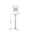 Vogel`s PPC 1555 BEAMER CEILLING MOUNT SILVER 550-850 MM UP TO15KG - nr 1
