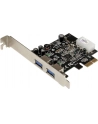 2 PORT PCIE USB 3 CARD W/ UASP StarTech.com 2 Port USB 3.0 PCI Express Schnittstellenkarte mit UASP und 4 Pin LP4 Molex - 2-fach SuperSpeed USB PCIe Karte - nr 15