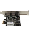 2 PORT PCIE USB 3 CARD W/ UASP StarTech.com 2 Port USB 3.0 PCI Express Schnittstellenkarte mit UASP und 4 Pin LP4 Molex - 2-fach SuperSpeed USB PCIe Karte - nr 16
