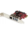 3 PORT PCIE USB 3.0 CARD + GBE StarTech.com 3 Port PCI Express USB 3.0 Karte mit Gigabit Ethernet - 3-fach PCIe USB Schnittstellenkarte mit GbE Anschluss - nr 18