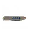 4 PORT PCIE USB 3.0 CARD StarTech.com 4 Port PCI Express USB 3.0 SuperSpeed Schnittstellenkarte mit UASP - SATA Strom - PCIe 4x USB 3.0 mit SATA-Anschluss - nr 10